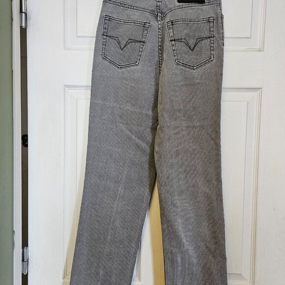 Vintage Versace Jeans Couture High-Waist Corduroy Flared Trousers - Iconic Medus - Picture 6 of 16